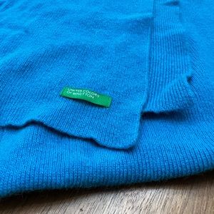 United Colors of Benetton Teal Scarf